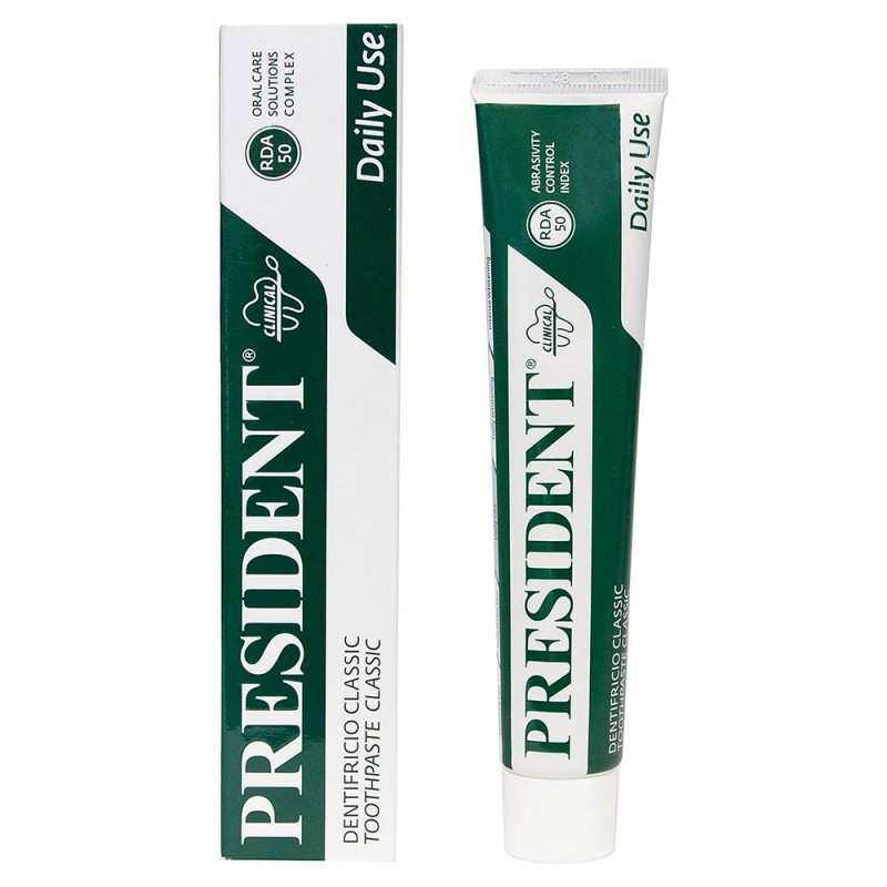 Зубна паста PRESIDENT CLASSIC 75 мл PRESIDENT купити в Україні